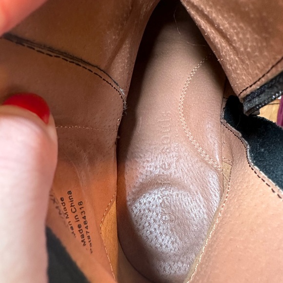 Gentle Souls by Kenneth Cole “Best of Moto” Black Leather Boot | Size 7.5M - Picture 11 of 13